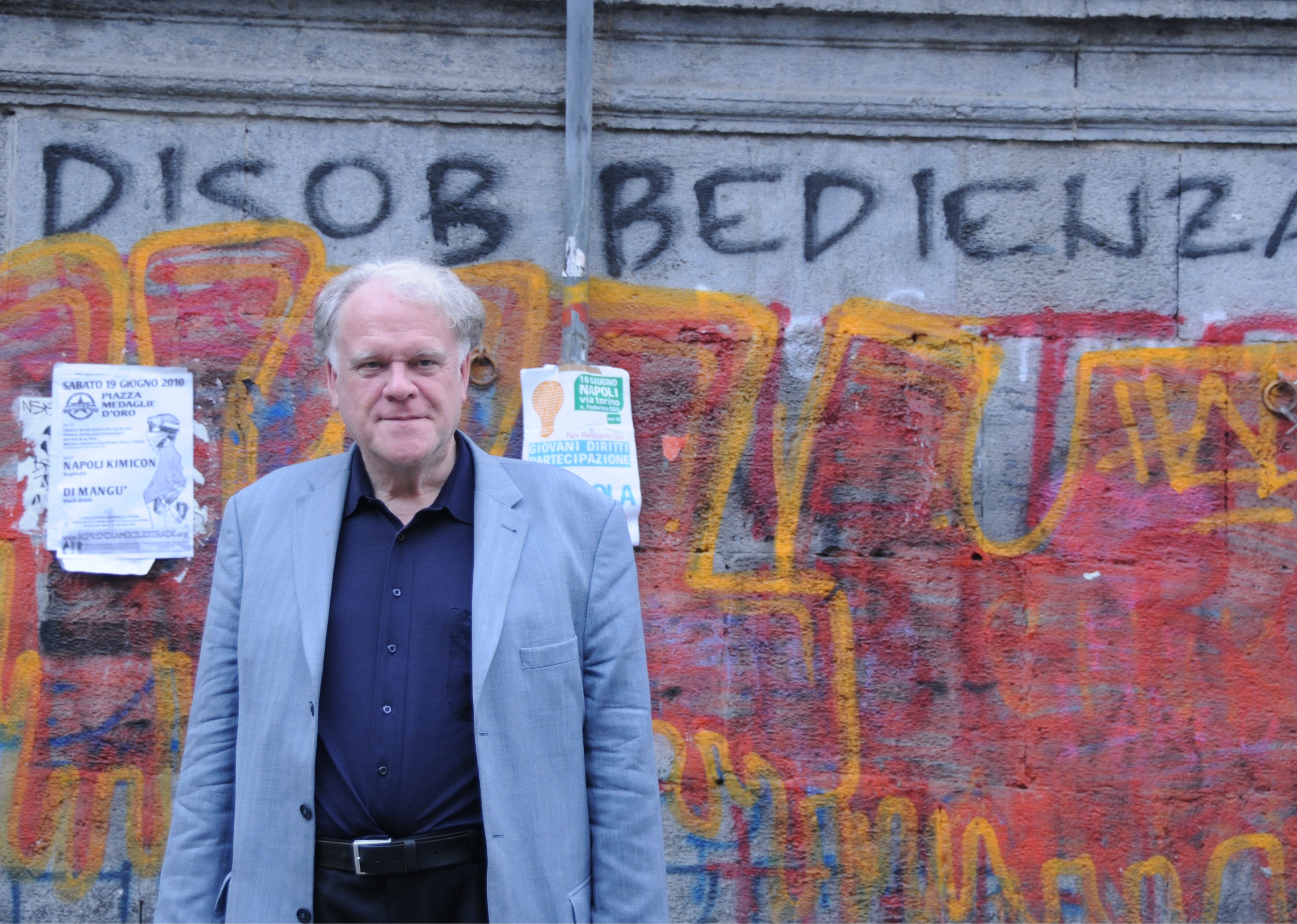 Horst-Jürgen Gerigk in Naples (2010): "Disobbedienza"